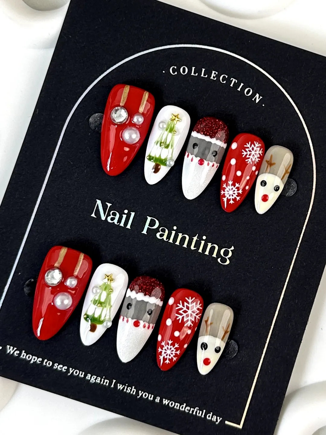 CHRISTMAS WONDERLAND NAILS.