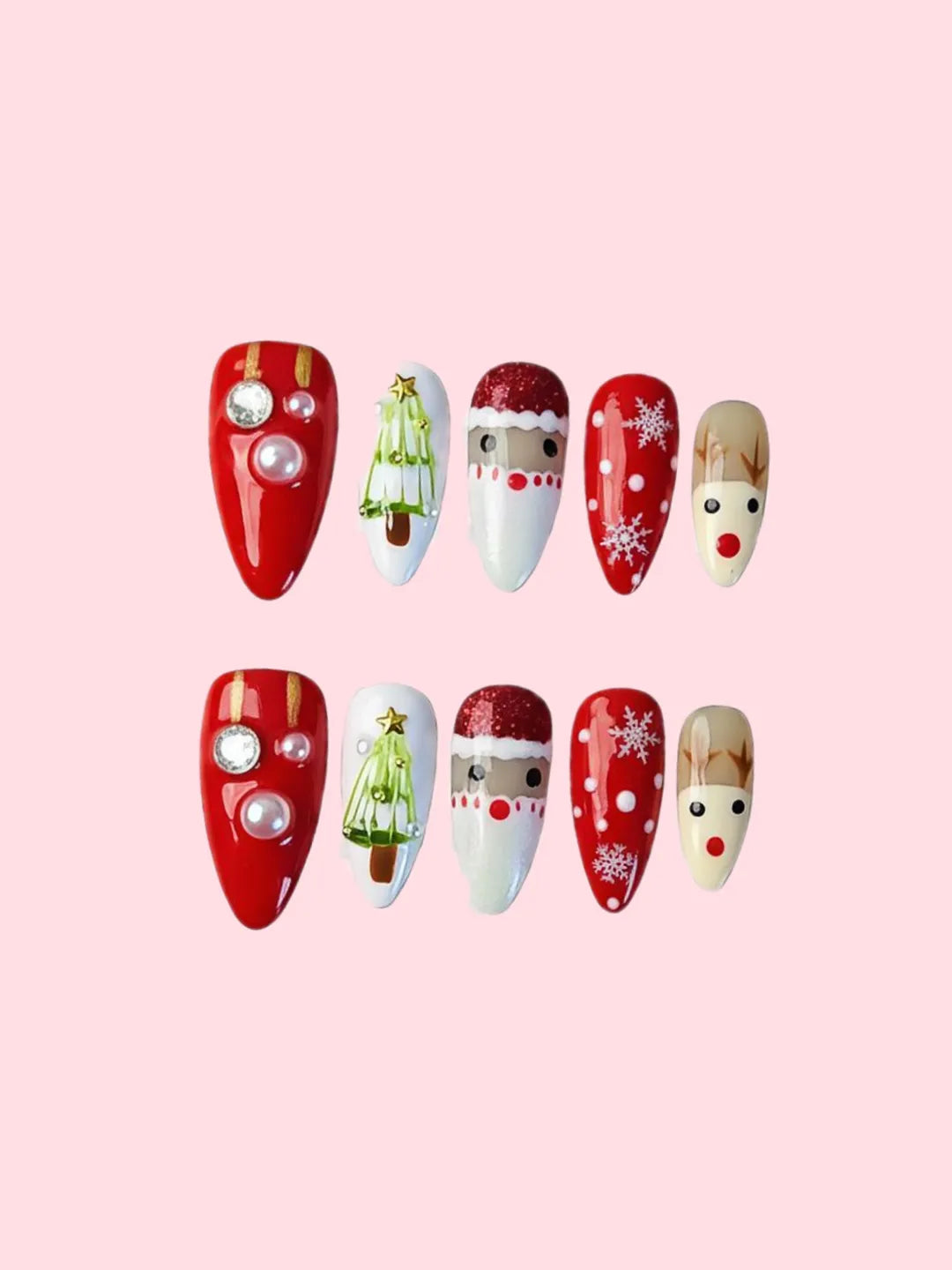 CHRISTMAS WONDERLAND NAILS.