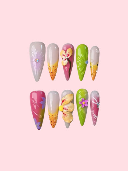 SUMMER GARDEN STILETTO