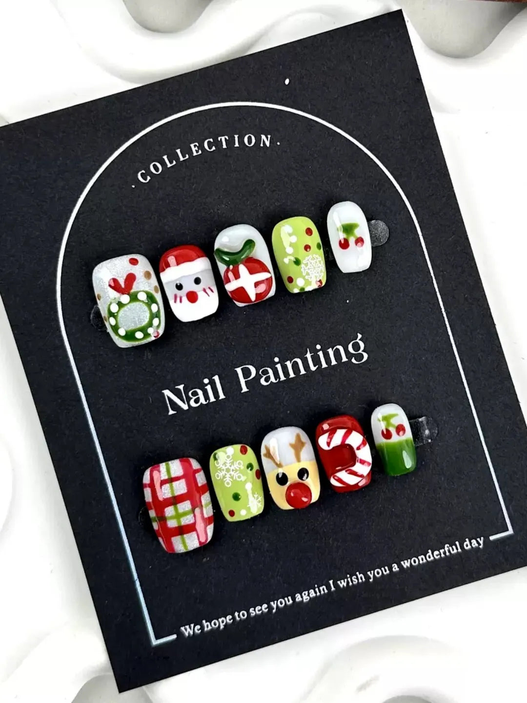 HAND-PAINTED CHRISTMAS