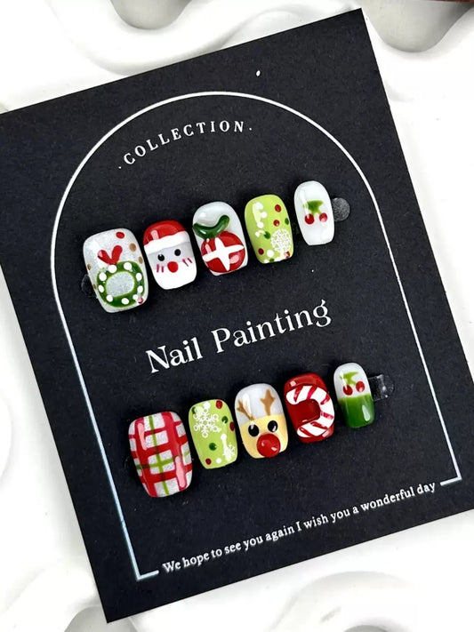 HAND-PAINTED CHRISTMAS