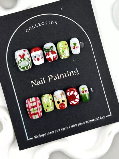 HAND-PAINTED CHRISTMAS