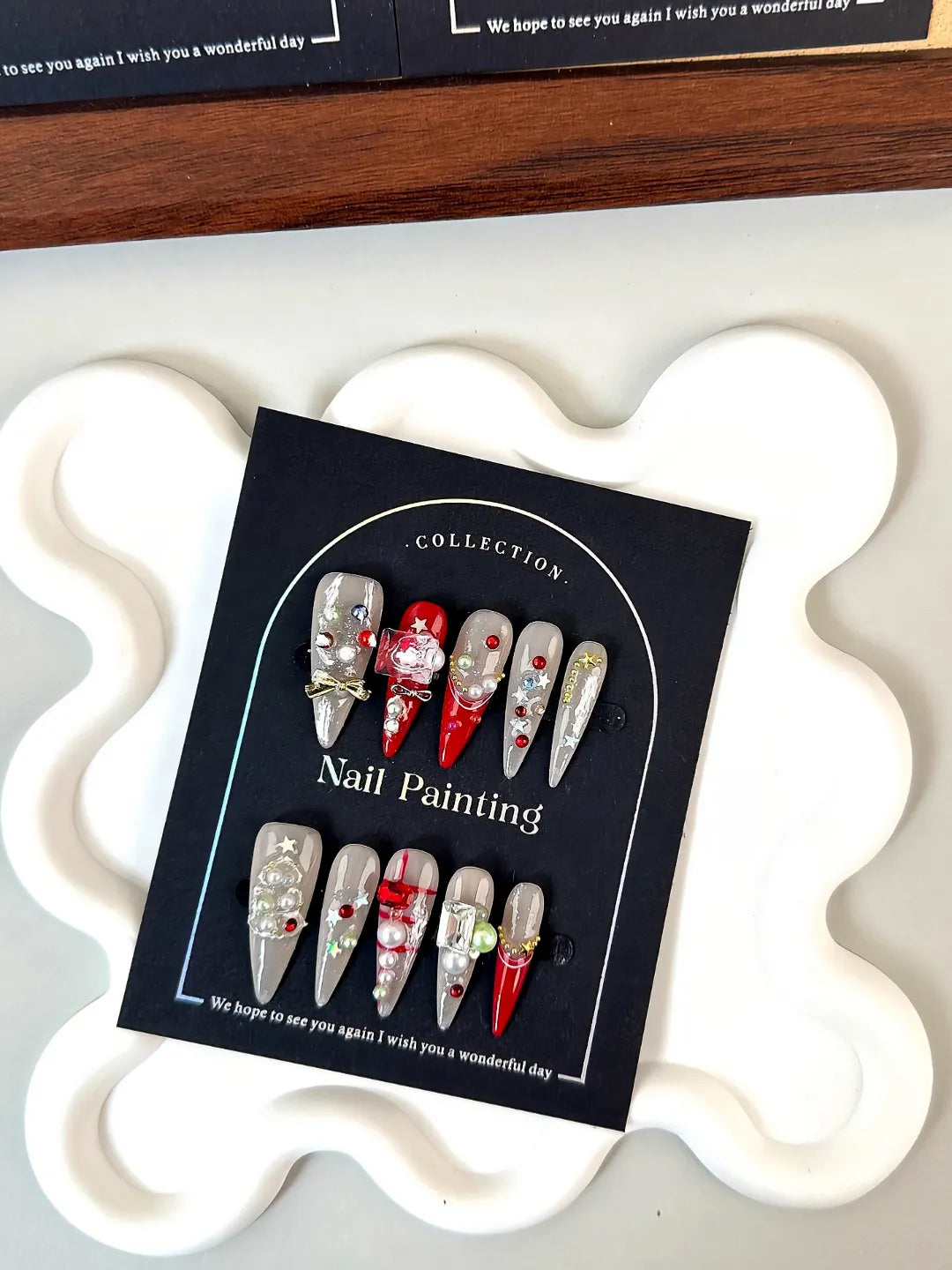 SANTA'S JEWELED STILETTOS