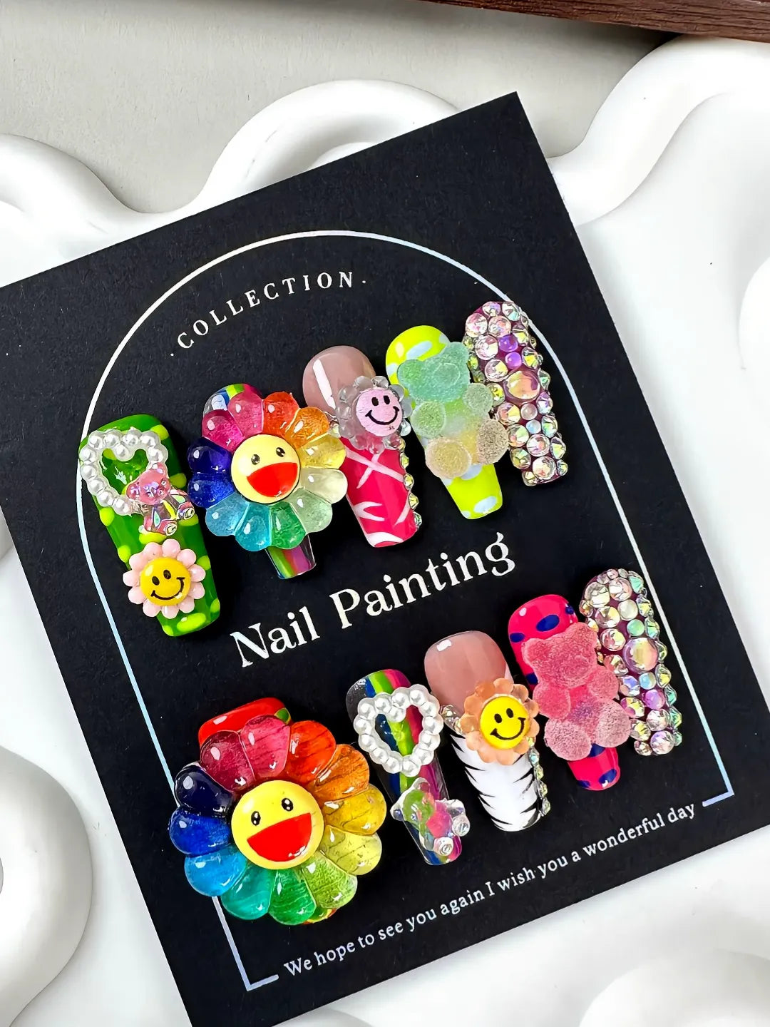 RAINBOW HAPPY FLOWER