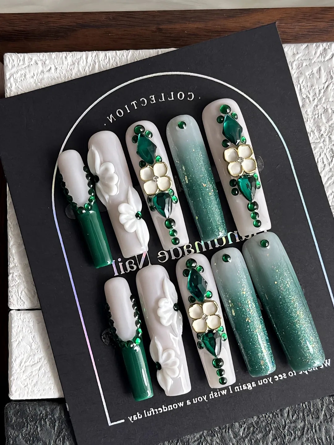 EMERALD GLITTER LUXE