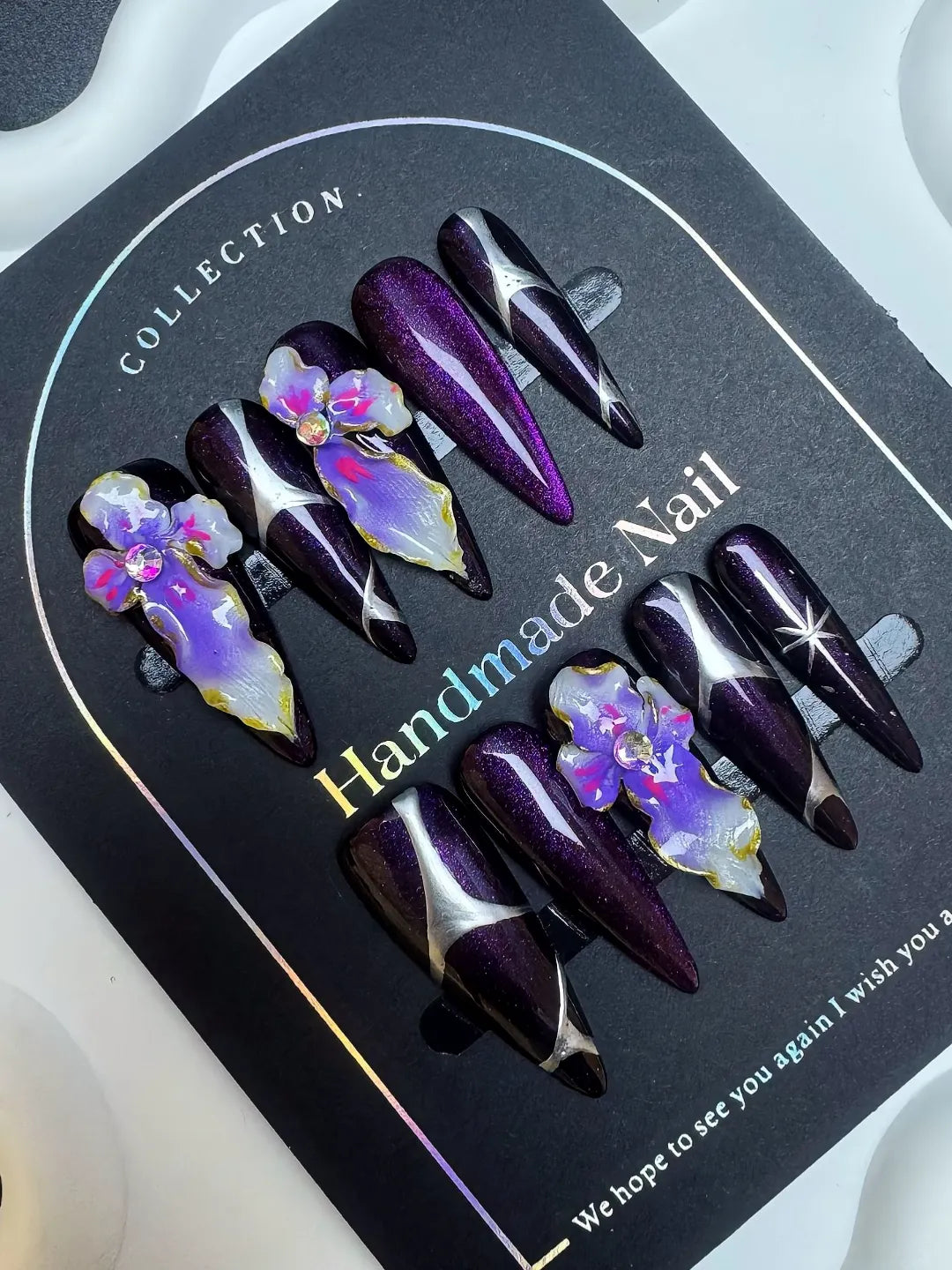 VIOLET NIGHT GLITTER