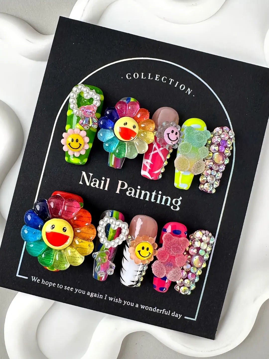 RAINBOW HAPPY FLOWER